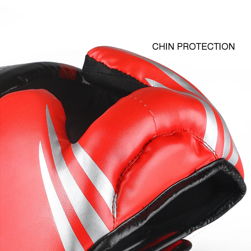 Promotion Boxing MMA safety Helmet head gear protectors adult Child training headgear Muay thai kickboxing Full-covered Helmets