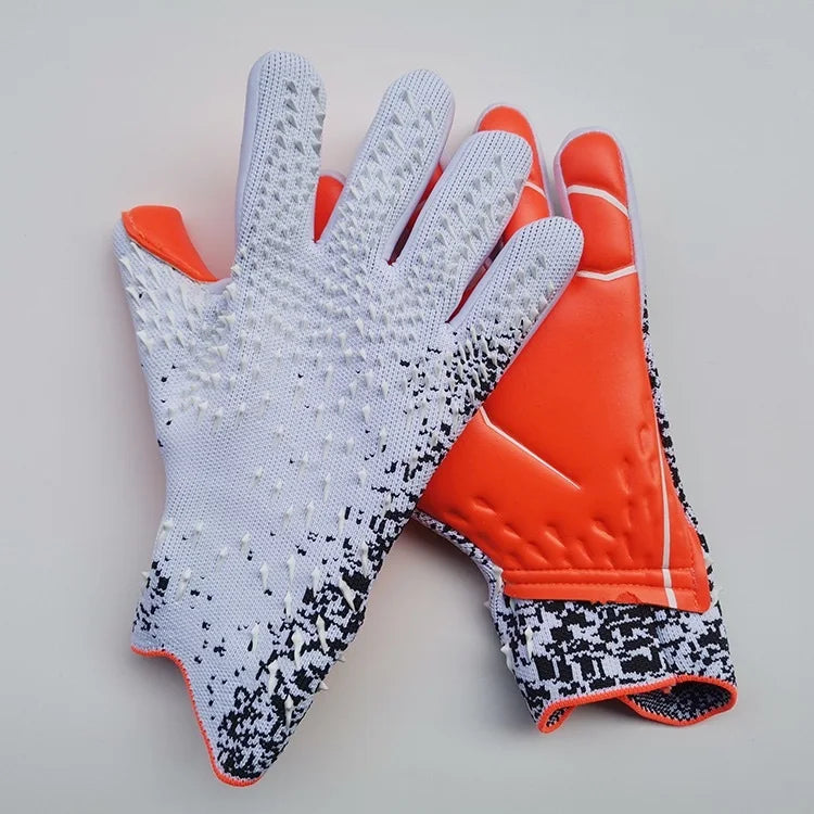 New Latex Football Goalkeeper Gloves Thickened Football Professional Protection Adults Teenager Goalkeeper Soccer Goalie Gloves