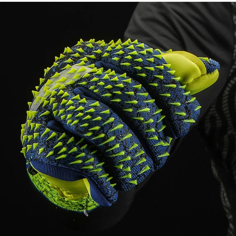 New Latex Football Goalkeeper Gloves Thickened Football Professional Protection Adults Teenager Goalkeeper Soccer Goalie Gloves