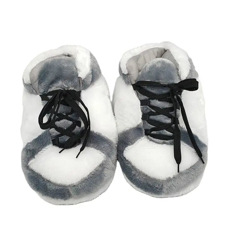 Unisex Winter Warm Home Slippers Women/Men One Size Sneakers Lady Indoor Cotton Shoes Woman House Floor Slippers Drop shopping