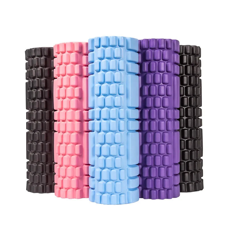 30cm Yoga Column Gym Fitness Pilates Foam Roller Exercise Back Massage Roller Yoga Brick Home Fitness Equipment