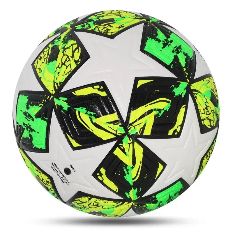 High Quality Soccer Balls Official Size 5 PU Material Seamless Goal Team Outdoor Match Game Football Training Ballon De Foot