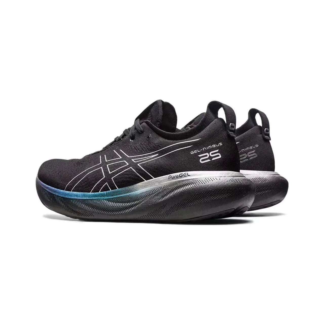 Original Asics Nimbus 25 Running Shoes Men Cushion Stability Asics Sports Shoes Unisex Sneakers Nimbus 25